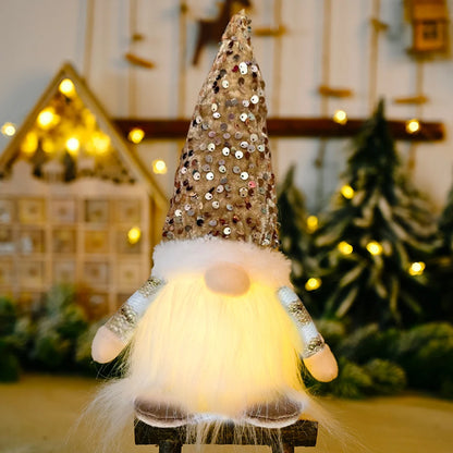 Faceless Christmas Gnome, 30cm Night Light, Christmas Gift
