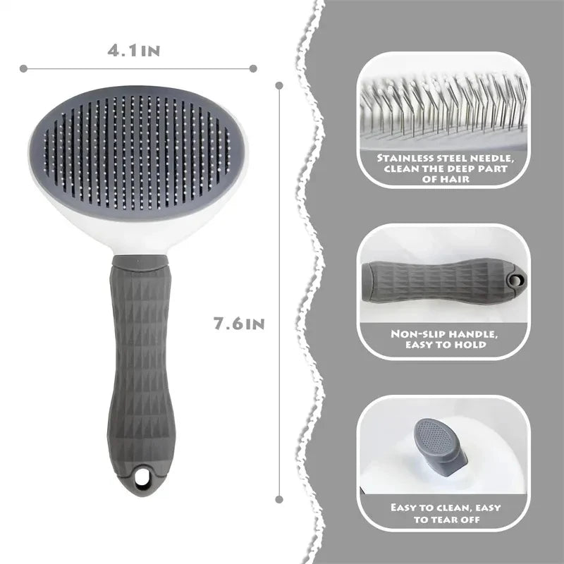 Pet Hair Removal Comb For Cats
