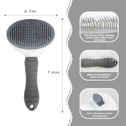 Pet Hair Removal Comb For Cats