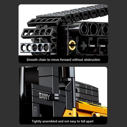 Jeu de construction avec 1022 pièces d'excavatrice